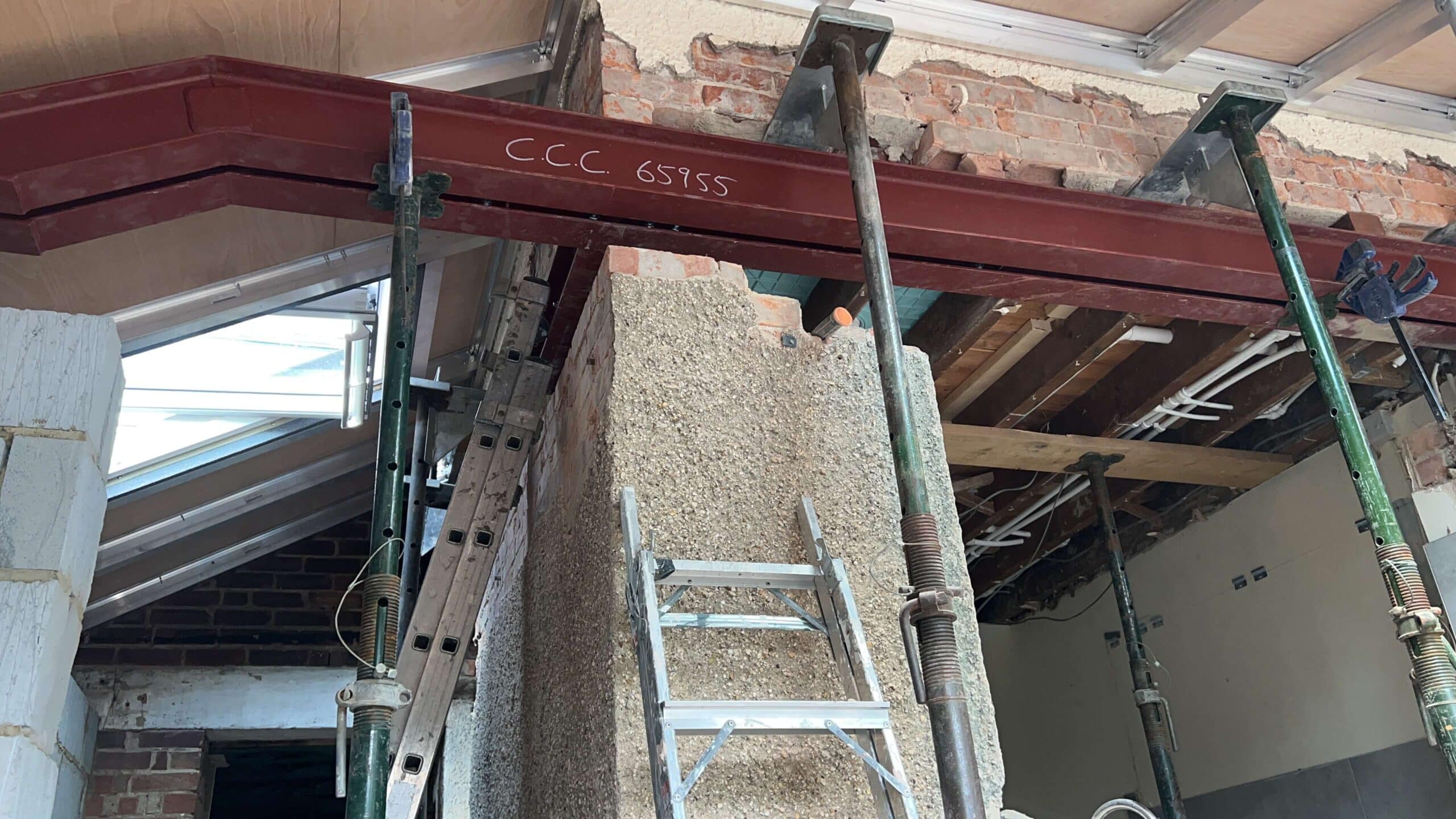 Structural alteration project by Ciampa & Sons
