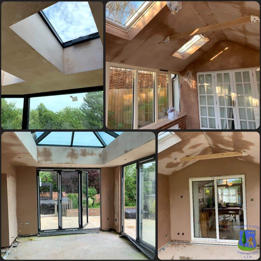 Plastering work by Ciampa & Sons