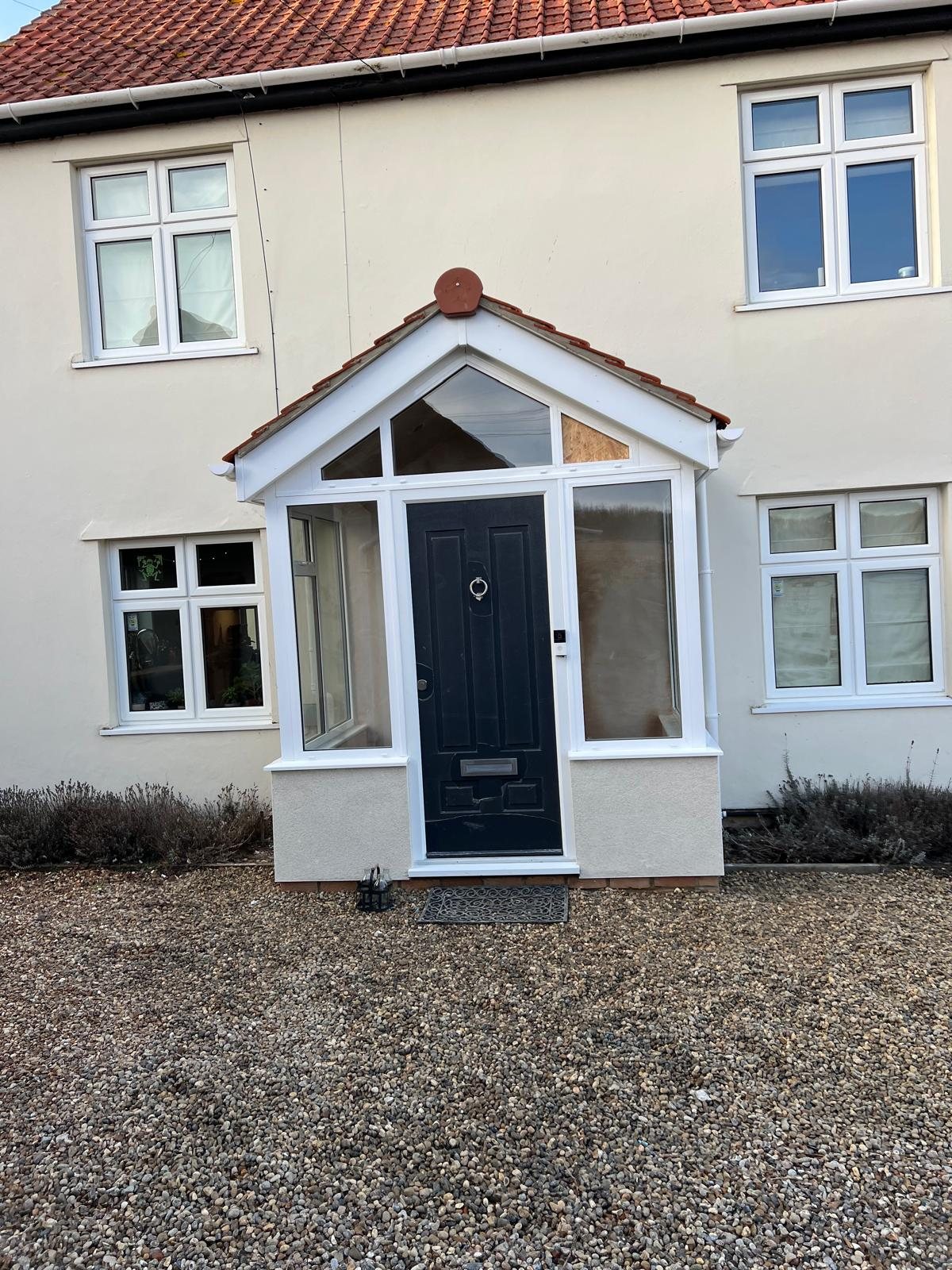 Porch and entrance work by Ciampa & Sons in Cambridge